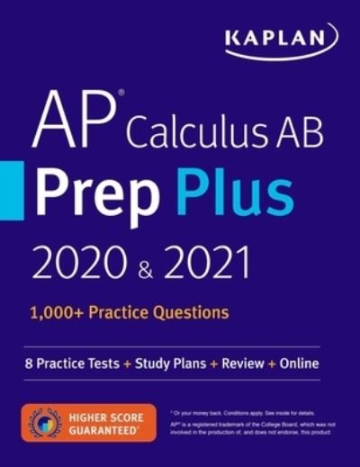 Cover for Kaplan Test Prep · AP Calculus AB Prep Plus 2020 And 2021 (Book) (2020)