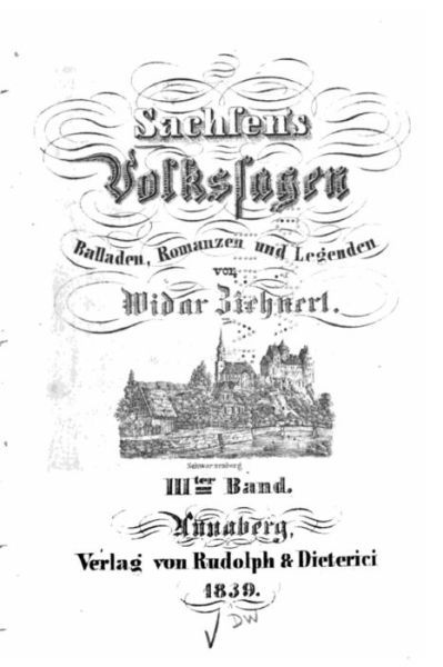 Cover for Widar Ziehnert · Sachsen's Volkssagen, Balladen, Romanzen Und Legenden (Paperback Book) (2015)