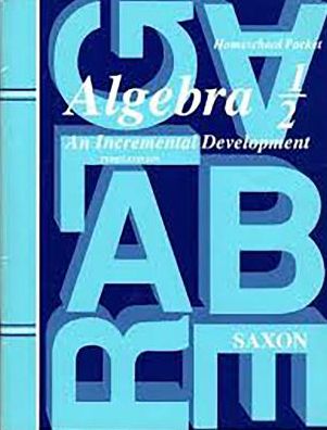 Cover for John Saxon · Algebra 1/2 Answer Key (Hardcover Book) (2000)