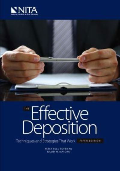 Cover for David M. Malone · Effective Deposition (Book) (2018)