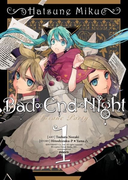 Cover for Hitoshizuku-P X Yama · Hatsune Miku: Bad End Night Vol. 1 - Hatsune Miku: Bad-End-Night (Paperback Book) (2017)