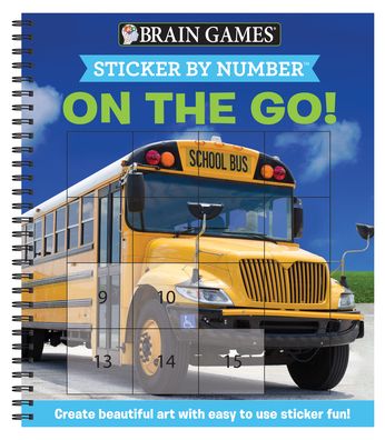 Brain Games - Sticker by Number On the Go - - Bücher - Publications International - 9781645581741 - 20. Juli 2020