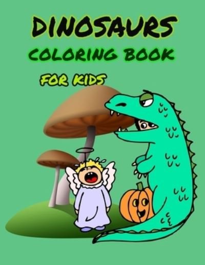 Cover for Geen Flwer · Dinosaur coloring book for kids (Pocketbok) (2020)