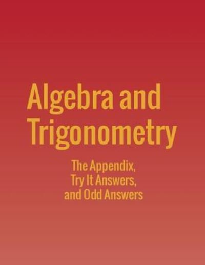 Cover for Jay Abramson · Algebra and Trigonometry (Taschenbuch) (1999)