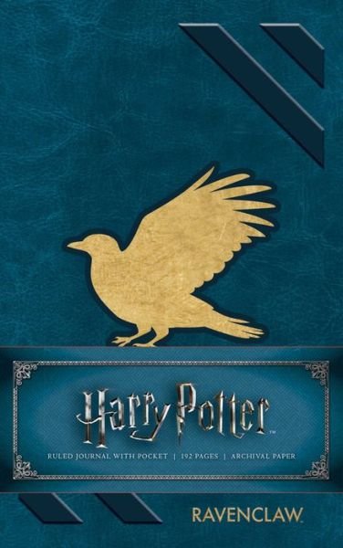 Harry Potter: Ravenclaw Ruled Pocket Journal - Insight Editions - Kirjat - Insight Editions - 9781683833741 - tiistai 13. maaliskuuta 2018