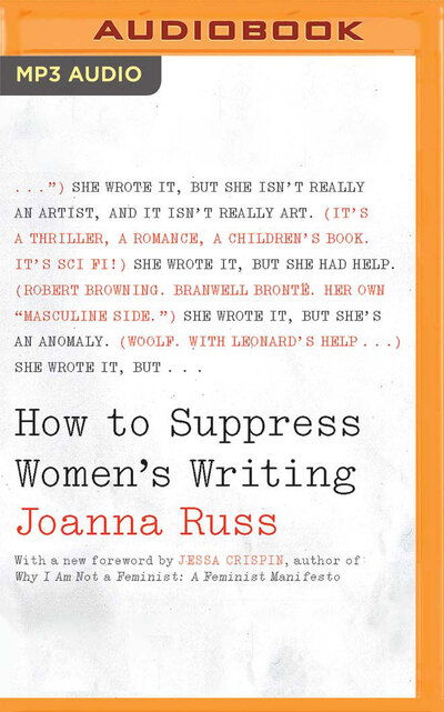 Cover for Joanna Russ · How to Suppress Women's Writing (CD) (2020)