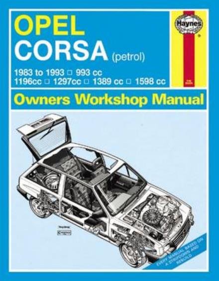 Cover for Haynes Publishing · Opel Corsa Petrol (83 - Mar 93) Haynes Repair Manual (Paperback Bog) (2015)
