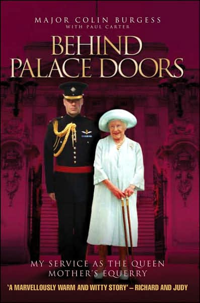 Cover for Colin Burgess · Behind Palace Doors (Hardcover Book) (2006)