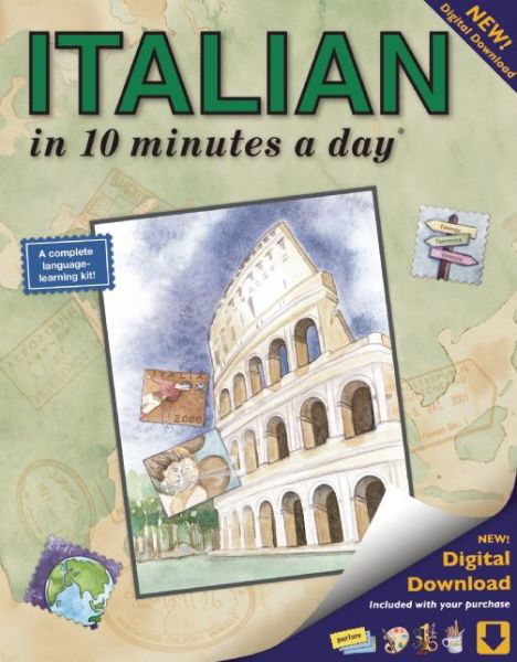 Cover for Kershul, Kristine, MA · ITALIAN in 10 minutes a day® (Taschenbuch) (2016)
