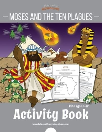 Cover for Pip Reid · Moses and the Ten Plagues Activity Book (Paperback Book) (2020)