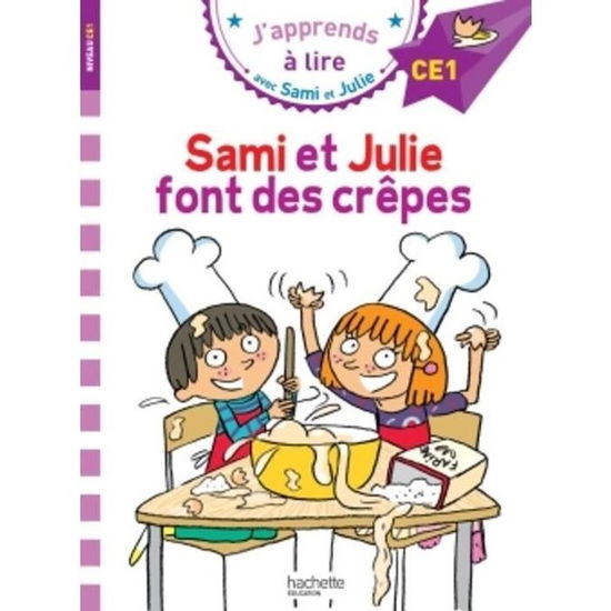 Cover for Therese Bonte · CE1/Sami et Julie font des crepes (Paperback Book) (2018)