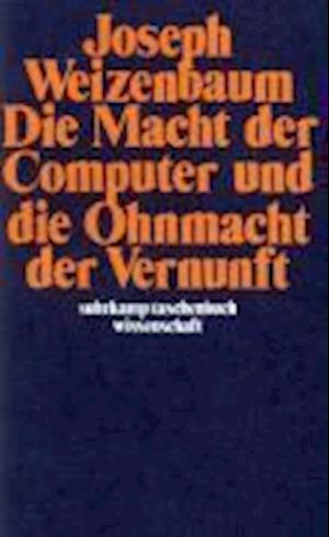 Cover for Joseph Weizenbaum · Suhrk.TB.Wi.0274 Weizenb.Macht d.Comput (Book)