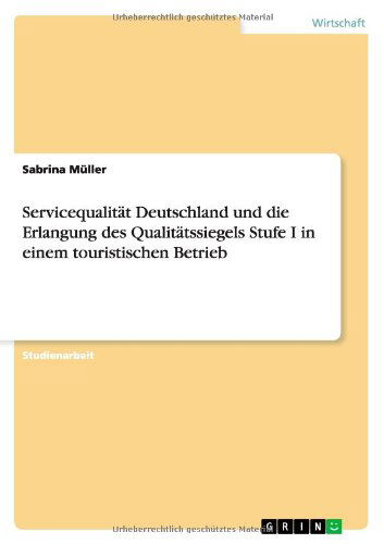 Cover for Müller · Servicequalität Deutschland und (Book) [German edition] (2011)