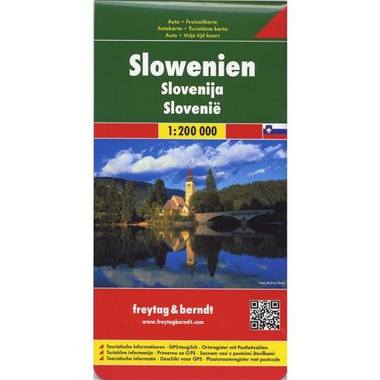 Cover for Freytag-Berndt und Artaria KG · Freytag &amp; Berndt Road + Leisure Map: Slovenia (Book) (2010)