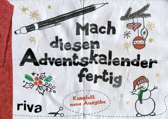 Cover for Mach diesen Adventskalender fertig (Bok)