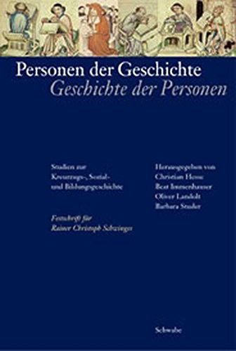 Personen Der Geschichte - Geschichte Der Personen - Christian Hesse - Böcker - Schwabe - 9783796519741 - 1 april 2003