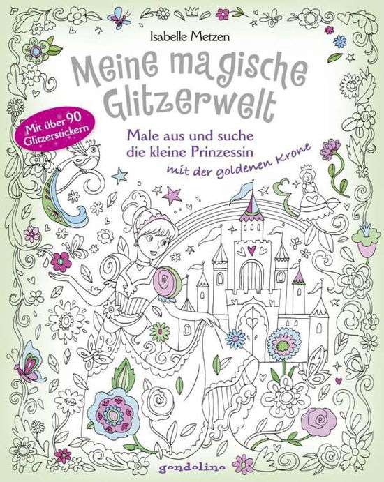 Cover for Meine Magische Glitzerwelt · Meine magische Glitzerwelt - Male aus u (Book)