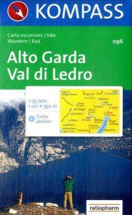 Cover for Mair-Dumont / Kompass · Kompass wanderkarte: Alto garda - Val di ledro (Book) [1st edition] (2009)