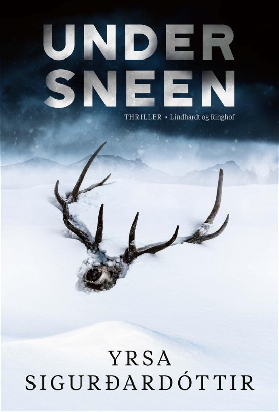 Cover for Yrsa Sigurdardottir · Under sneen (Sewn Spine Book) [1º edição] (2022)