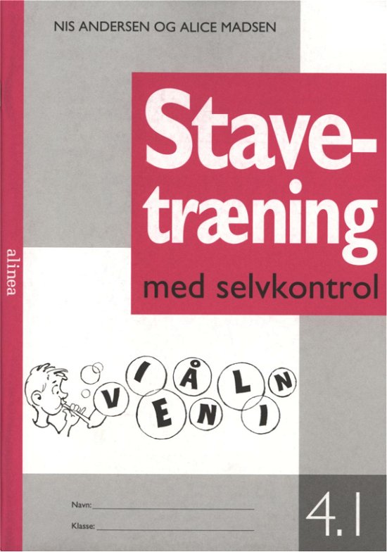 Cover for Alice Madsen; Nis Andersen · Stavetræning med selvkontrol: Stavetræning med selvkontrol, 4-1 (Poketbok) [2:a utgåva] (2009)