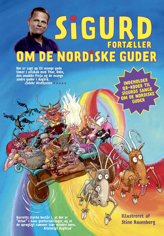 Cover for Sigurd Barrett · Sigurd fortæller om de nordiske guder (Indbundet Bog) [3. udgave] (2023)