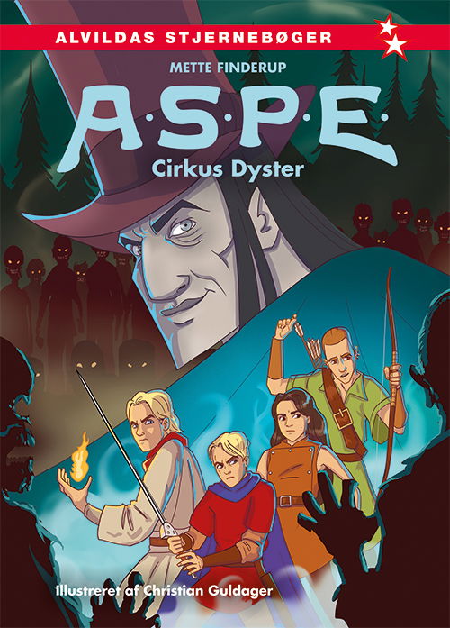 Cover for Mette Finderup · A.S.P.E.: A.S.P.E.: Cirkus Dyster (Bound Book) [1. wydanie] (2025)