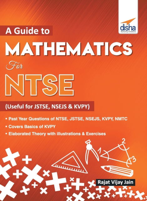 Cover for Rajat Jain · A guide to Mathematics for NTSE (Useful for JSTSE, NSEJS &amp; KVPY) (Paperback Book) (2018)