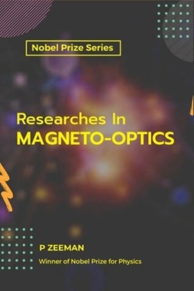 Cover for P Zeeman · Researches In MAGNETO-OPTICS (Paperback Book) (2021)