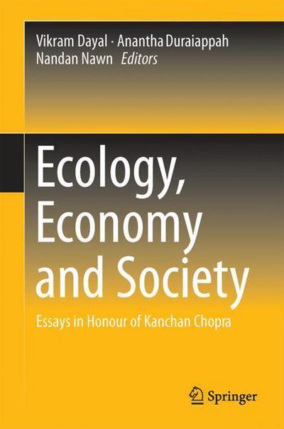 Cover for Ecology Economy and Society (Bok) [1st ed. 2018 edition] (2018)