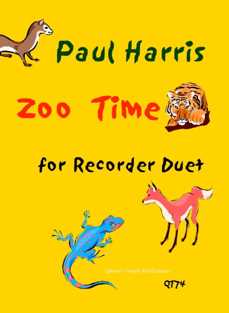 Cover for Zoo Time (Sheet music) (2023)