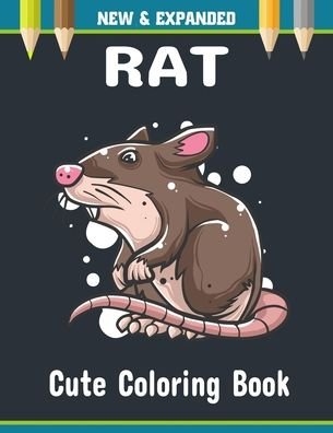 Cover for Ki Rat Store · Cute Rat Coloring Book (Pocketbok) (2020)
