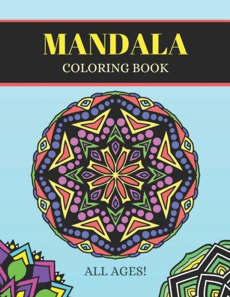 Cover for Happy Coloring Vibes · Mandala Coloring Book (Paperback Book) (2020)