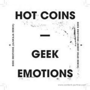 Cover for Hot Coins · Geek Emotions (Ajukaja / Gerry Read Rmx) (12&quot;) (2012)