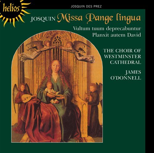 Josquin Missa Pange Lingua - James Odonnell Westminster C - Muziek - HELIOS - 0034571153742 - 1 augustus 2011