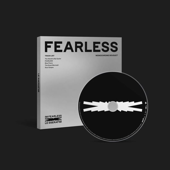 Cover for Le Sserafim · 1st Mini Album Fearless (Monochrome Bouquet Ver.) (CD) (2023)