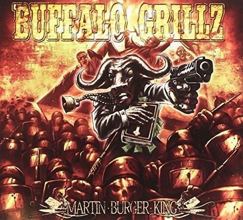 Cover for Buffalo Grillz · Martin Burger King (LP) (2017)