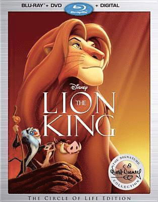 Cover for Lion King: Walt Disney Signature Collection (Blu-ray) (2017)