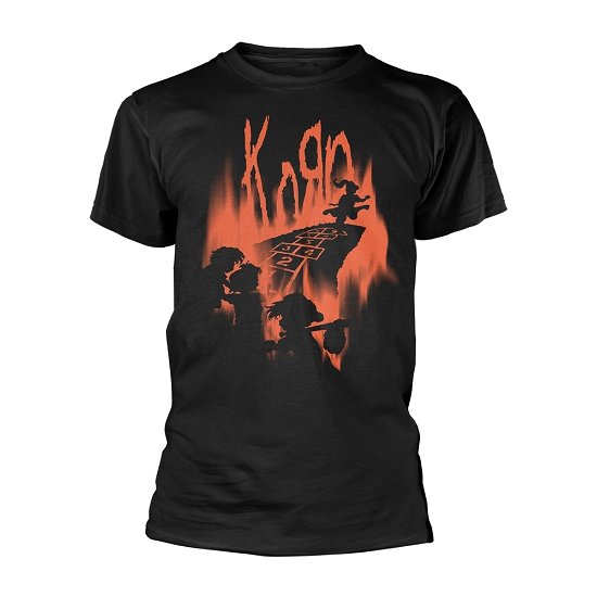 Cover for Korn · Korn: Hopscotch Flame (T-Shirt Unisex Tg. M) (T-shirt) [size M] (2022)