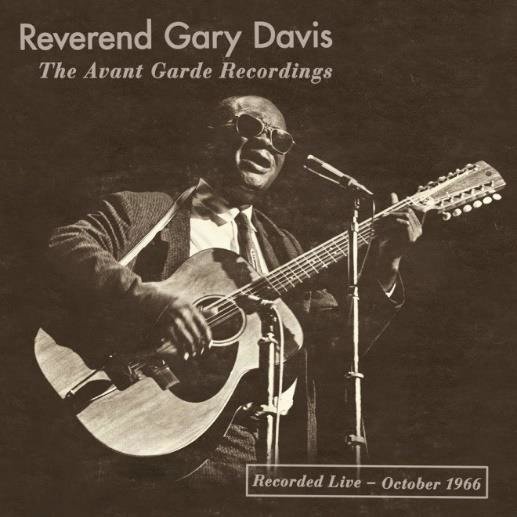 Cover for Gary Reverend Davis · Avant Garde Recordings: Recorded Live Ocrober 29 (CD) (2019)