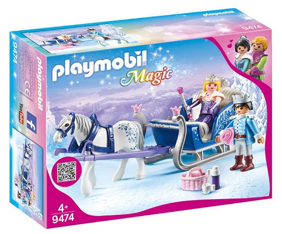 Cover for Playmobil · Crystal Palace Sleigh with Royal Couple (MERCH) (2019)
