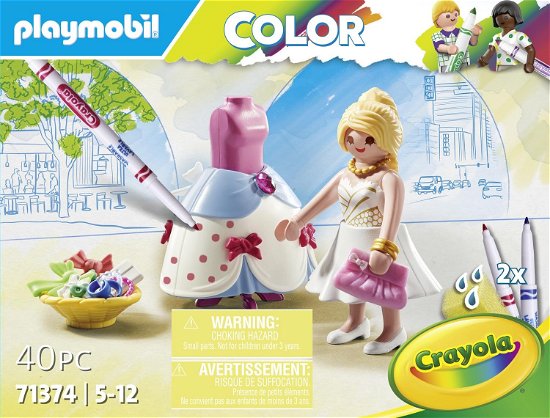 Cover for Playmobil · Playmobil Color: Fashion Show Designer (71374) (Leketøy)