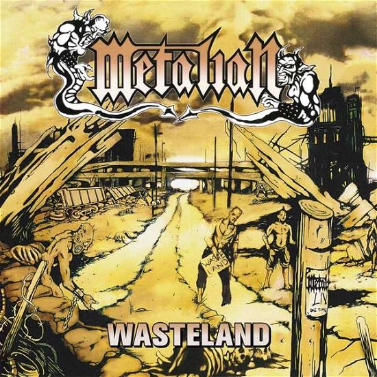 Cover for Metalian · Wasteland (LP) [Coloured edition] (2018)