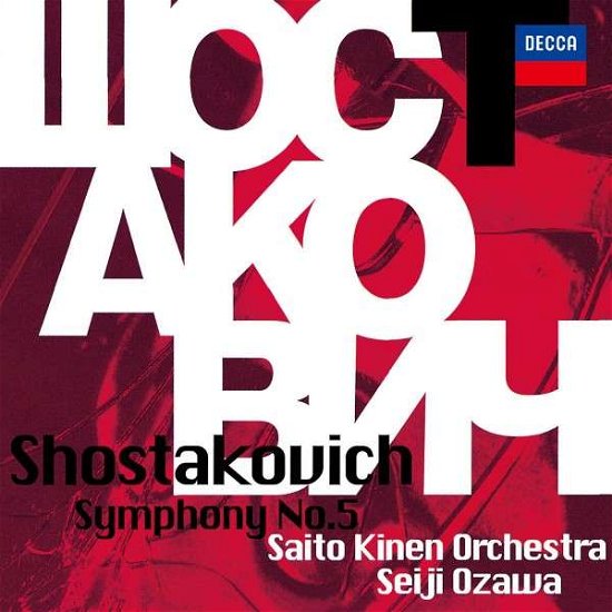 Cover for Seiji Ozawa · Shostakovich: Symphony No. 5 (CD) [Special edition] (2015)