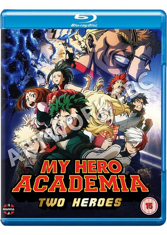 Cover for My Hero Academia - Two Heroes (Blu-ray) (2019)