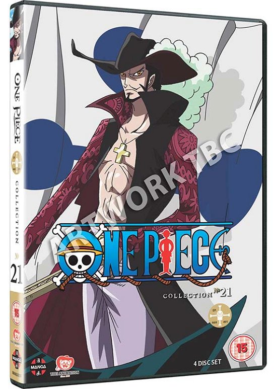 Cover for One Piece - Collection 21 (Epi · One Piece Collection 21 Episodes 493 to 516 (DVD) (2020)