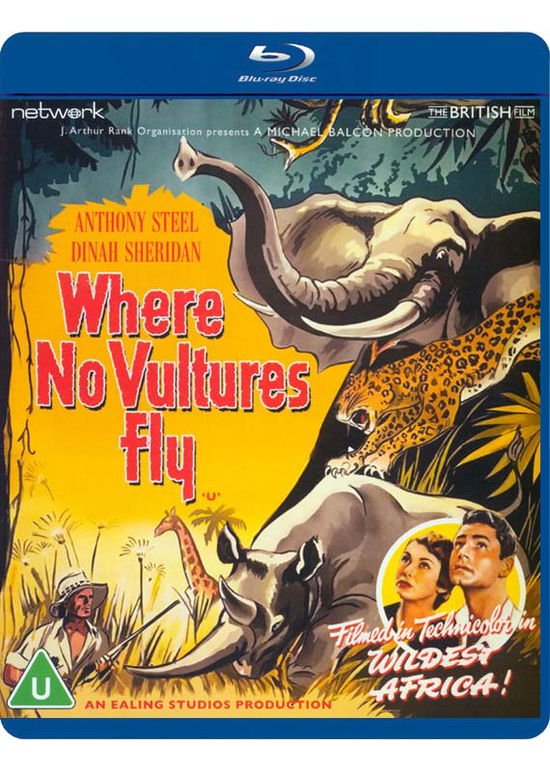 Cover for Where No Vultures Fly (Blu-Ray) (2021)