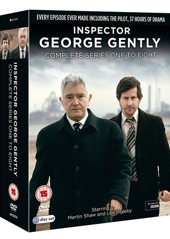 Cover for George Gently - S 1-8 (DVD) (2017)