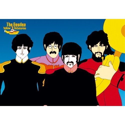 Cover for The Beatles · The Beatles Postcard: Yellow Submarine Band 2 (Standard) (Postcard)