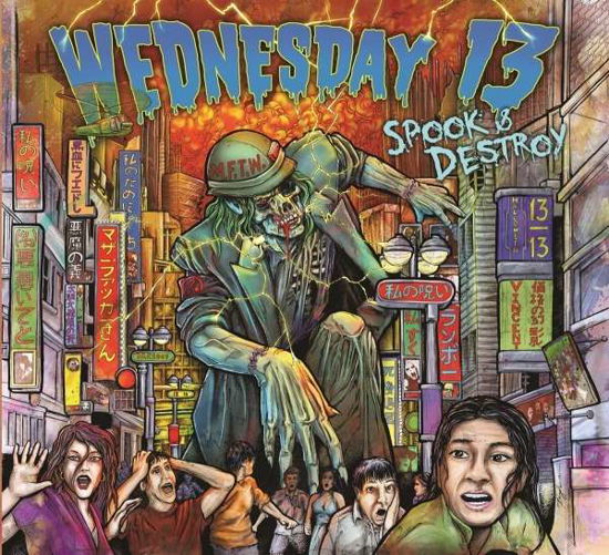 Cover for Wednesday 13 · Spook and Destroy (CD) (2016)