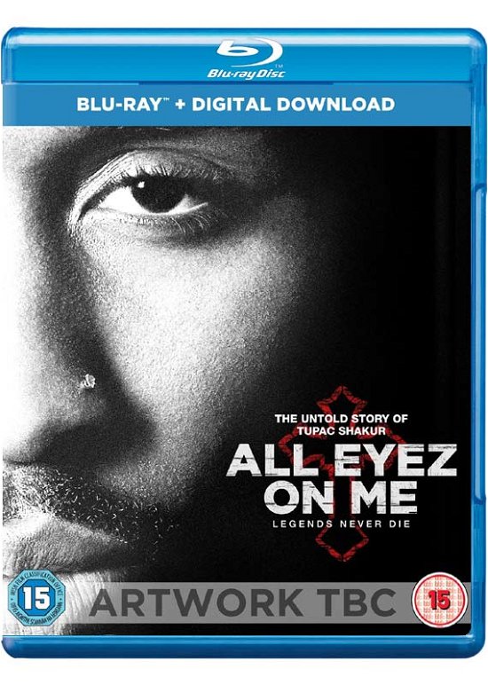 Cover for All Eyez On Me · All Eyez on Me (Blu-ray) (2017)